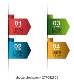 Infographics design over white background, vector illustration.