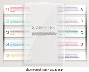 Infographics design template 