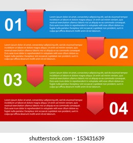 Infographics design template.