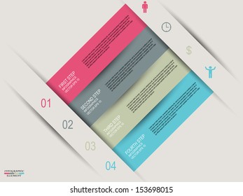 Infographics design template