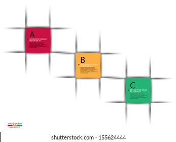 Infographics design template