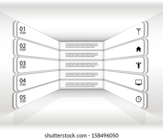 Infographics design template