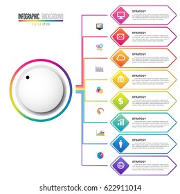 Infographics design template 