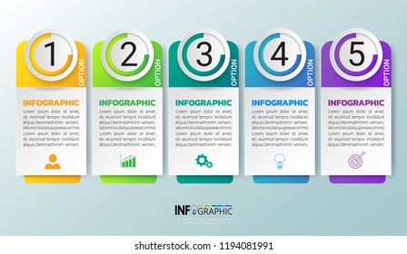 Infographics design template, 3D Business concept with 6 steps or options, can be used for workflow layout, diagram, annual report, web design.Creative banner, label vector.