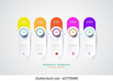 Infographics design template with 3D paper and technology engineering telecoms can be used for your business,book cover, template,flowchart.banner,diagram, presentation,Vector illustration