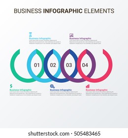 Infographics design template. Abstract 3D digital illustration Infographic. Vector illustration can be used for workflow layout, diagram, number options, web design.