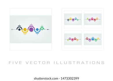 Infographics design template. Blank space for content, business, infographic, diagram. Graphic concept for your design.