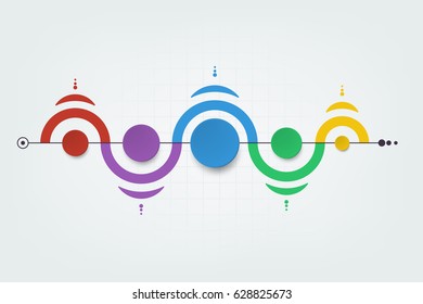 Infographics design template. Blank space for content, business, infographic, diagram. Graphic concept for your design