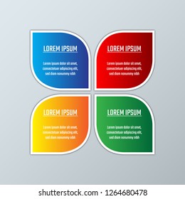 infographics design template can be used for workflow layout, diagram,  steps or processes. eps 10