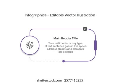 Infographics Design Template - Graph, Pie chart, workflow layout, squire diagram, brochure, report, presentation, web design Editable Vector illustration