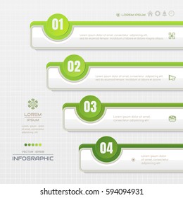 Infographics design template with icons, process diagram, Vector eps10 illustration