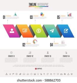 Infographics design template with icons set , Vector eps10