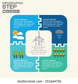 Infographics design template with options, process diagram, vector eps10 illustration