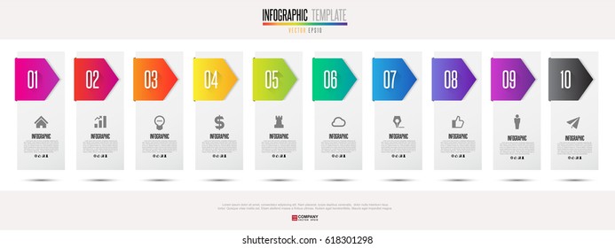 Infographics design template , Vector eps10