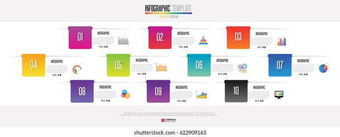 Infographics design template , Vector eps10
