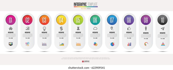 Infographics design template , Vector eps10