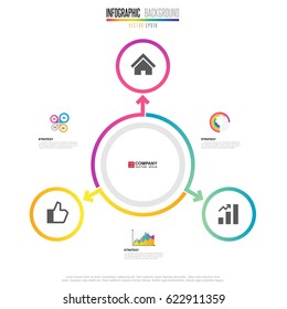 Infographics design template , Vector eps10