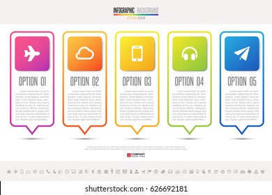 Infographics design template , Vector eps10