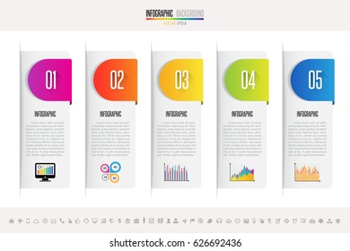Infographics design template , Vector eps10
