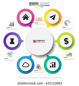 Infographics design template , Vector eps10
