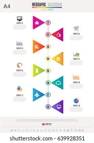 Infographics design template , Vector eps10