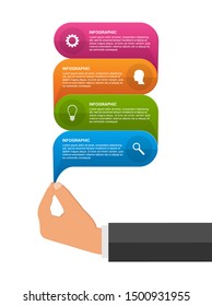 Infographics design template. Vector illustration.