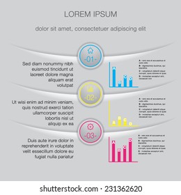 Infographics Design Templates. Geometric Triangular Abstract Modern Backgrounds. Mobile Technologies, Applications and Online Services Infographic Concept