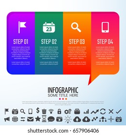 infographics Design Template,Vector Illustration
