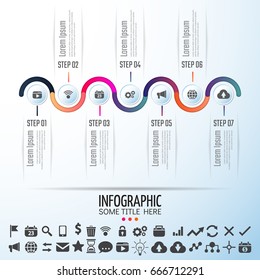 Infographics Design Template,Vector Illustration