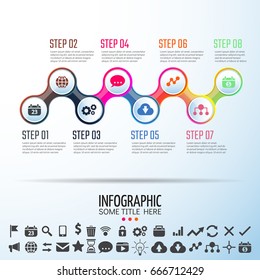 Infographics Design Template,Vector Illustration