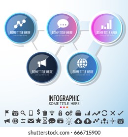 Infographics Design Template,Vector Illustration