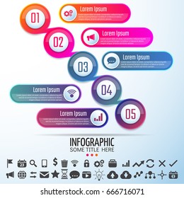 Infographics Design Template,Vector Illustration