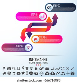 Infographics Design Template,Vector Illustration