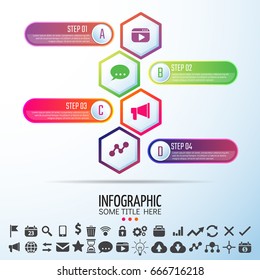 Infographics Design Template,Vector Illustration