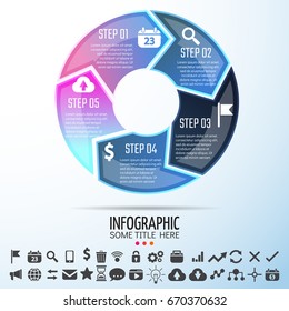 Infographics Design Template,Vector Illustration