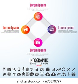 Infographics Design Template,Vector Illustration