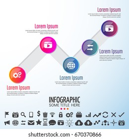 Infographics Design Template,Vector Illustration