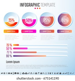 Infographics Design Template,Vector Illustration