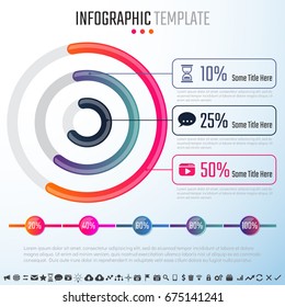 Infographics Design Template,Vector Illustration