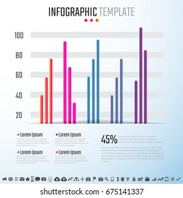 Infographics Design Template,Vector Illustration