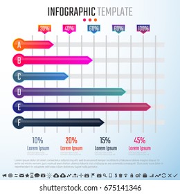 Infographics Design Template,Vector Illustration