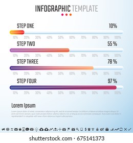 Infographics Design Template,Vector Illustration