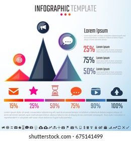 Infographics Design Template,Vector Illustration