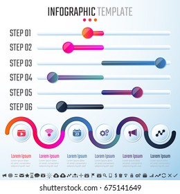Infographics Design Template,Vector Illustration