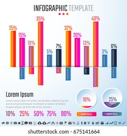Infographics Design Template,Vector Illustration