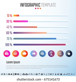 Infographics Design Template,Vector Illustration