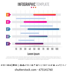 Infographics Design Template,Vector Illustration