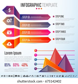 Infographics Design Template,Vector Illustration