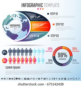 Infographics Design Template,Vector Illustration