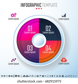 Infographics Design Template,Vector Illustration